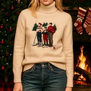 Rare Vintage Lauren Ralph Lauren Ski Sweater